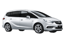 Van Hire Shrewsbury - Vauxhall Zafira 7-Seater - Minibus hire Shrewsbury